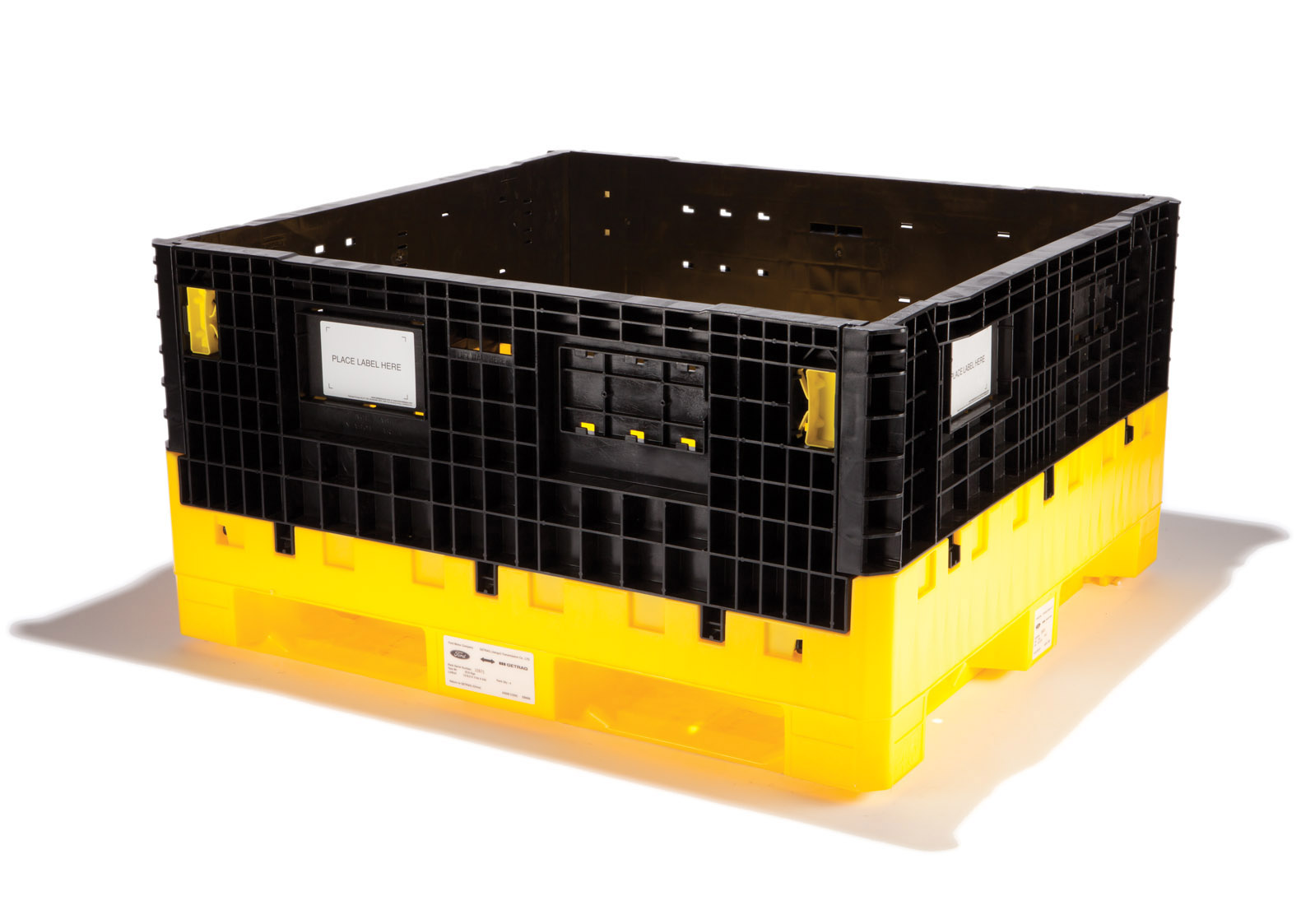 48x45x25 Collapsible Bulk Container Solid Deck Buy Today