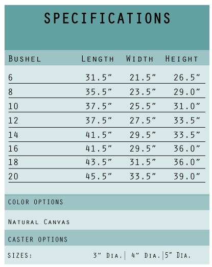 SPECIFICATIONS-CHART---Canvas-Linen-Carts